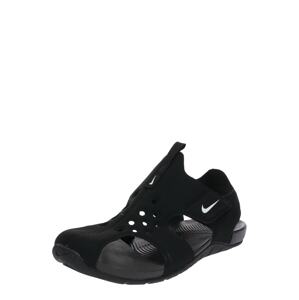 Nike Sportswear Sandály 'Sunray Protect 2'  černá / bílá