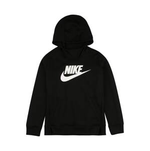 Nike Sportswear Mikina  bílá / černá