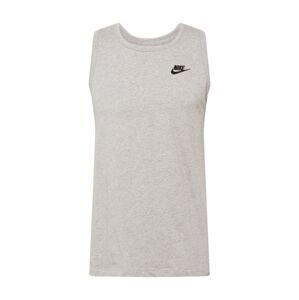 Nike Sportswear Tričko 'Club'  šedý melír