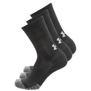 UNDER ARMOUR Sportovní ponožky šedý melír / černá