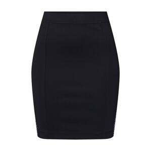 Calvin Klein Jeans Sukně 'MILANO LOGO ELASTIC SKIRT'  černá