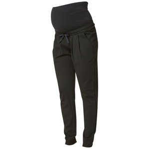 MAMALICIOUS Kalhoty se sklady v pase 'Lif' černá