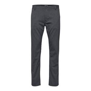 SELECTED HOMME Chino kalhoty  šedý melír