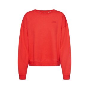 LEVI'S Sweatshirt 'DIANA CREW'  červená