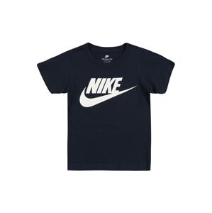 Nike Sportswear Tričko 'Futura'  bílá / námořnická modř