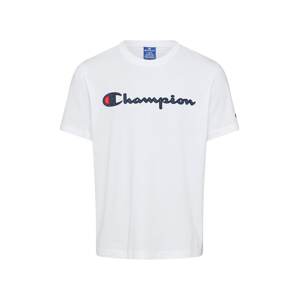 Champion Authentic Athletic Apparel Tričko  bílá / námořnická modř / ohnivá červená