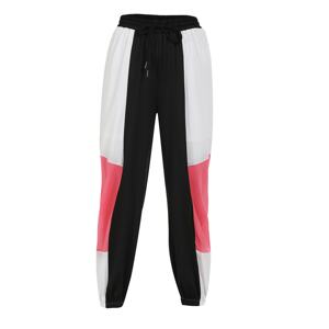 myMo ATHLSR Sportovní kalhoty  svítivě růžová / bílá / černá
