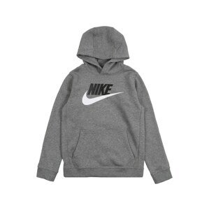 Nike Sportswear Mikina  šedá / černá