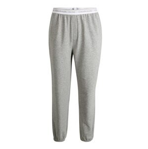 Calvin Klein Underwear Pyžamové kalhoty  světle šedá / bílá