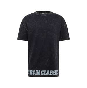 Urban Classics Tričko modrá / černá