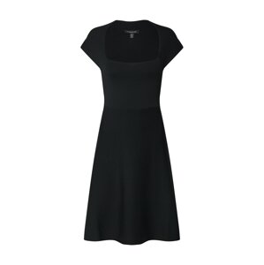 Forever New Šaty 'Morgan Square Neck Knit Dress'  černá