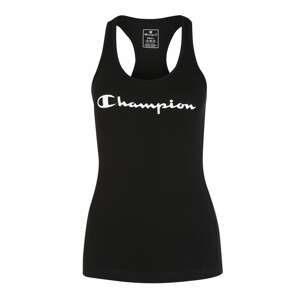 Champion Authentic Athletic Apparel Sportovní top  bílá / černá