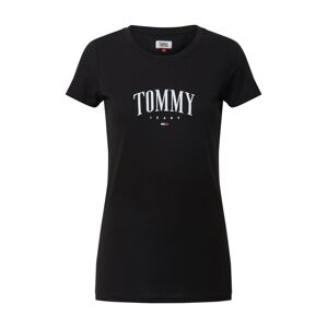 Tommy Jeans Tričko 'TJW TOMMY SCRIPT TEE'  černá
