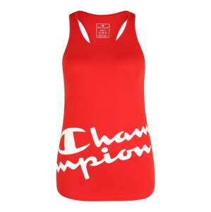Champion Authentic Athletic Apparel Sportovní top  bílá / červená