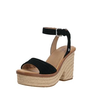 UGG Páskové sandály 'LAYNCE'  béžová / černá