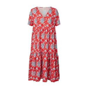 Rich & Royal Letní šaty  červená / světlemodrá / námořnická modř