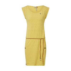 Ragwear Letní šaty 'Tag Zig Zag'  žlutá / citronová