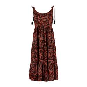 Shiwi Plážové šaty tmavě červená / černá