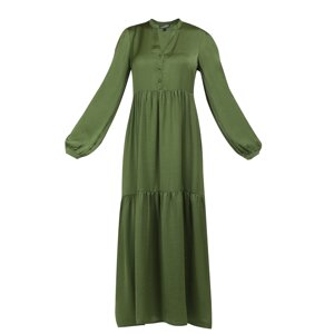 DreiMaster Vintage Košilové šaty  olivová