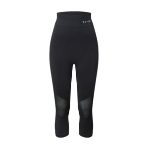 NU-IN Sportovní kalhoty černá / bílá