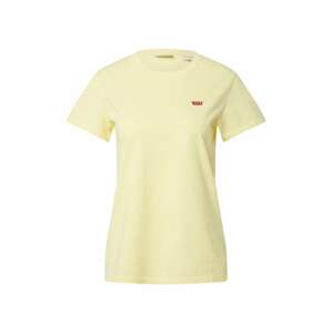 LEVI'S Tričko  žlutá / bílá / červená