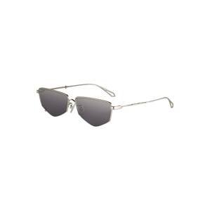 McQ Alexander McQueen Sluneční brýle 'MQ0271SA-001 60 Sunglass WOMAN METAL'  šedá / stříbrná