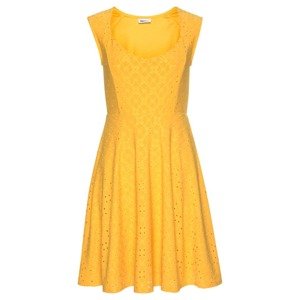 BEACH TIME Letní šaty žlutá