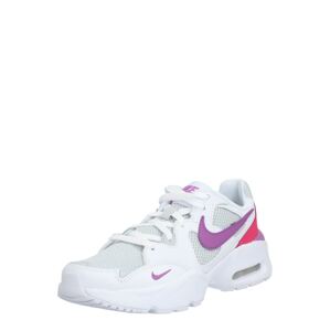 Nike Sportswear Tenisky 'Air Max Fusion' světle šedá / fialová / fuchsiová / bílá