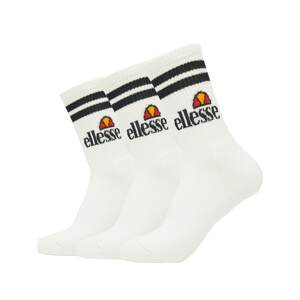 ELLESSE Sportovní ponožky  černá / bílá