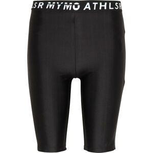 myMo ATHLSR Sportovní kalhoty černá / bílá