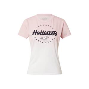 HOLLISTER Tričko  pink / světle růžová