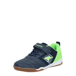 KangaROOS Sportovní boty 'Super Court EV'  námořnická modř / limetková