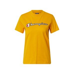 Champion Authentic Athletic Apparel Tričko  zlatě žlutá / noční modrá / bílá / lososová