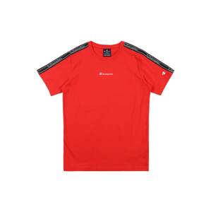 Champion Authentic Athletic Apparel Tričko  červená / černá