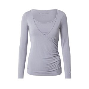 CURARE Yogawear Funkční tričko 'Flow'  světle šedá