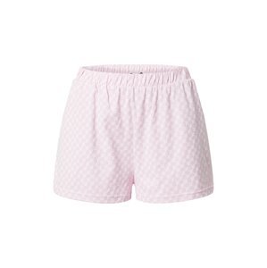 JOOP! Bodywear Pyžamové kalhoty  pink / bílá