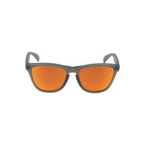 OAKLEY Sportovní sluneční brýle 'FROGSKINS'  tmavě šedá / oranžová