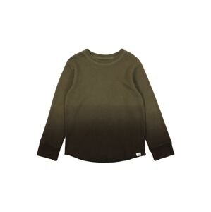 GAP Tričko 'Texture'  tmavě zelená / khaki