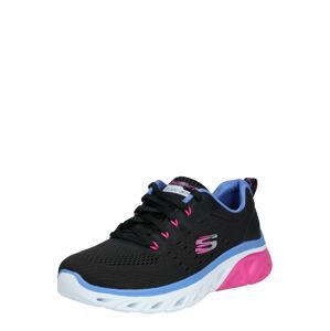 SKECHERS Tenisky 'Glide Step'  černá / modrá / pink