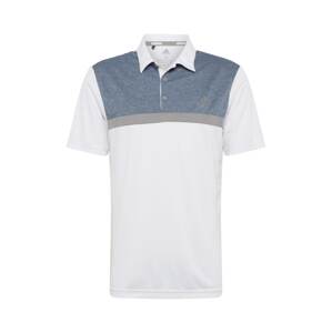adidas Golf Funkční tričko  bílá / chladná modrá / kouřově šedá