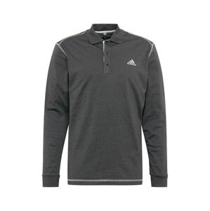 adidas Golf Funkční tričko  tmavě šedá / bílá