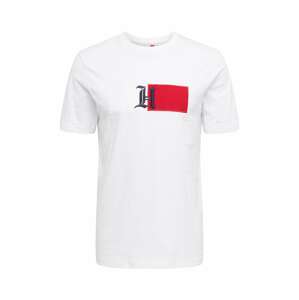 TOMMY HILFIGER Shirt 'Lewis Hamilton'  bílá / červená / námořnická modř