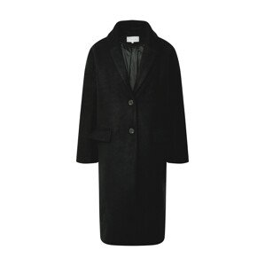 VILA Přechodný kabát  černá