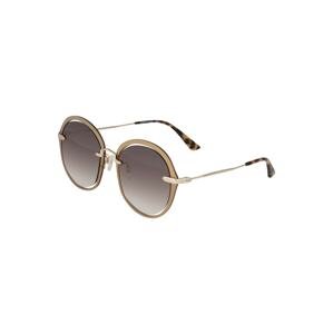 McQ Alexander McQueen Sluneční brýle  hnědá / zlatá
