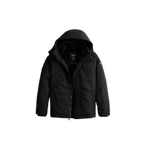 HOLLISTER Zimní bunda  černá