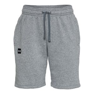 UNDER ARMOUR Sportovní kalhoty 'Rival'  šedý melír / černá / bílá