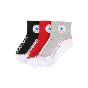 CONVERSE Ponožky 'INFANT'  černá / červená / šedá / bílá / modrá