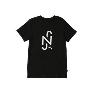 PUMA Funkční tričko 'NJR 2.0'  černá / bílá