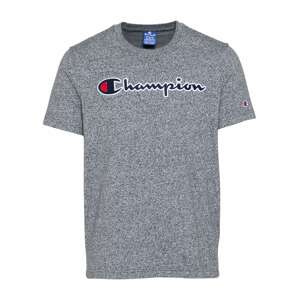 Champion Authentic Athletic Apparel Tričko  šedá / antracitová / tmavě modrá / bílá / červený melír