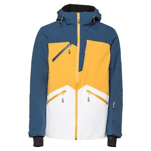 ICEPEAK Sportovní bunda 'CALAMUS'  bílá / modrá / žlutá